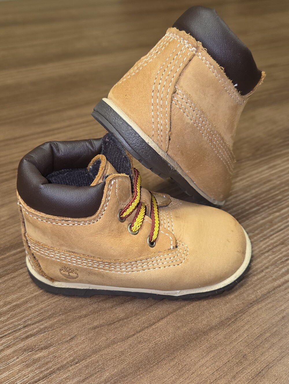 Timberland Infant Boot size 3 Baby Bungee Laces Slip On